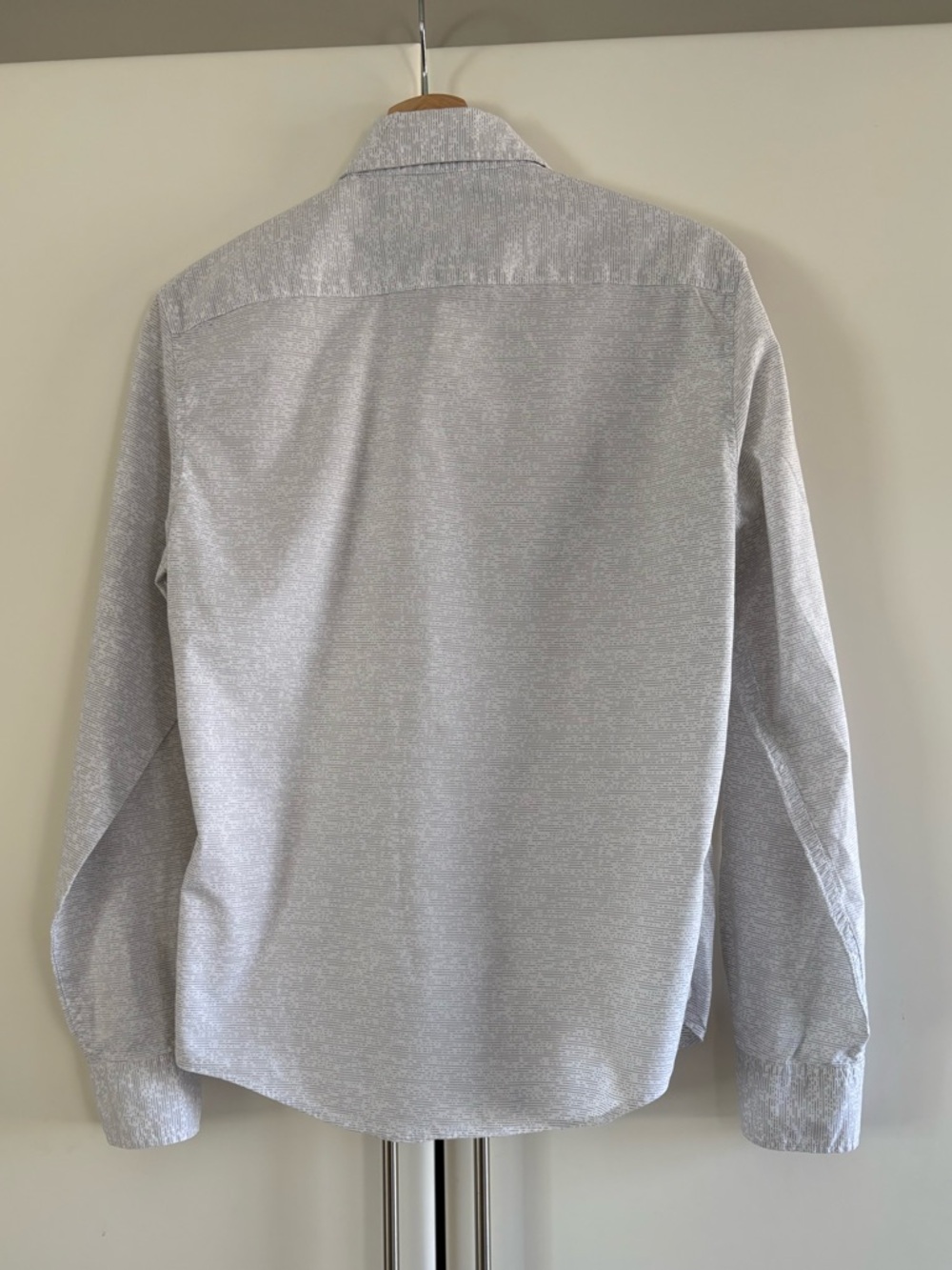 Banana Republic Light Gray Button-Down Shirt Men’s XS - Picture 2 of 6